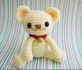 pdf teddy bear milo amigurumi crochet pattern-luulla