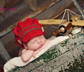 pdf brim hat crochet pattern size 0-3 months-luulla