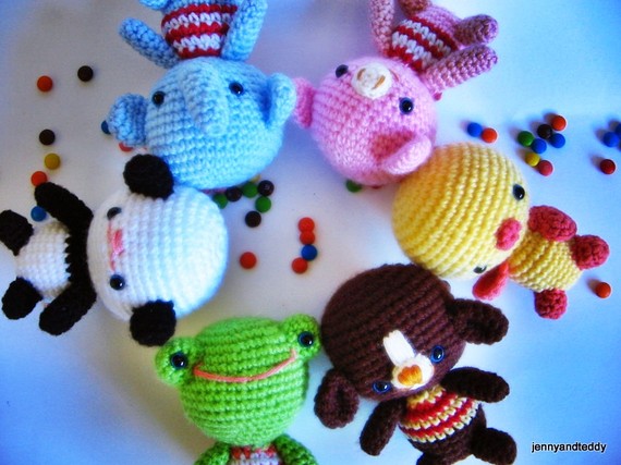 pdf little friends amigurumi crochet pattern-luulla