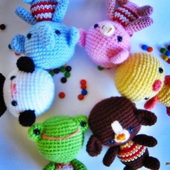 pdf little friends amigurumi crochet pattern-luulla