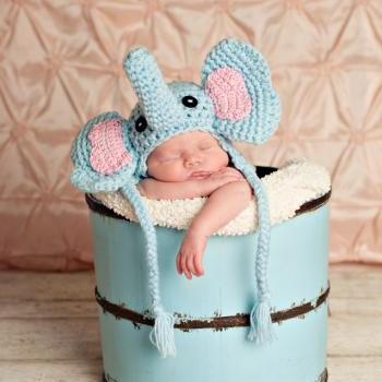 pdf elephant crochet hat pattern size 0-3months-luulla